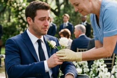 PARALYZED BILLIONAIRE DITCHED AT HIS OWN WEDDING… THEN THE MAID WHISPERED: “WANT TO DANCE?”