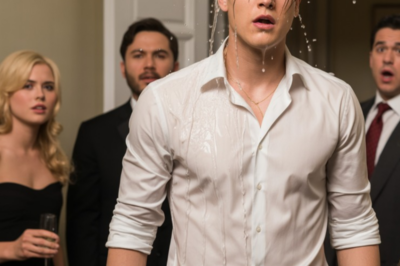 SHE SPLASHED WATER IN YOUR FACE AND SCREAMED “YOU’RE NOT FAMILY”… THEN A BILLIONAIRE WALKED IN AND SHOUTED YOUR NAME