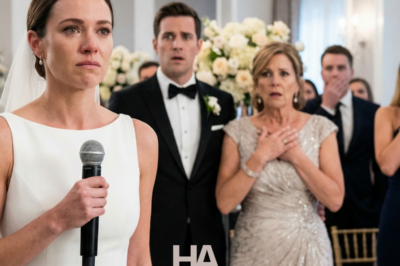 AN HOUR BEFORE THE WEDDING YOU HEAR HIM WHISPER, “I DON’T CARE ABOUT HER, I JUST WANT HER MONEY”… SO AT THE ALTAR, YOU SAY ONE SENTENCE THAT MAKES YOUR FUTURE MOTHER-IN-LAW GRAB HER CHEST