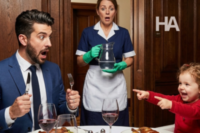 DEAF MILLIONAIRE ATE ALONE… UNTIL THE JANITOR’S LITTLE GIRL DID THE ONE THING NOBODY COULD