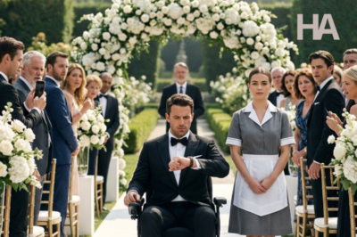 THE PARALYZED BILLIONAIRE WAITED AT THE ALTAR… THEN A CRUEL LETTER ARRIVED INSTEAD OF A BRIDE, AND THE HOTEL CLEANER ASKED ONE QUESTION THAT SAVED HIS ENTIRE EMPIRE