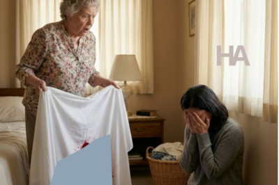 SHE CHANGED THE SHEETS EVERY DAY… UNTIL YOU LIFTED THE BLANKET AND SAW THE BLOOD