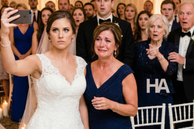 AT YOUR WEDDING, YOUR IN-LAWS CALLED YOUR MOM “AN ERROR IN A DRESS” IN FRONT OF 204 GUESTS… SO YOU TOOK THE MIC AND ENDED IT ON THE SPOT