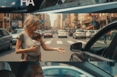 YOU SEE YOUR DAUGHTER BEGGING AT A RED LIGHT WITH HER BABY… THEN SHE WHISPERS WHAT HER HUSBAND DID