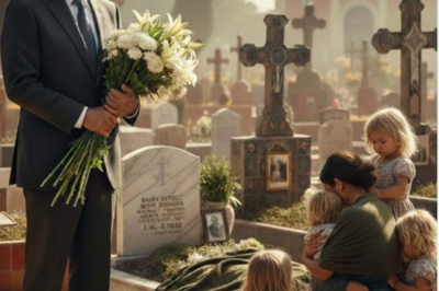 You Buried Your Only Son… Then Four Little Strangers Looked Up and Whispered: “Grandpa.”
