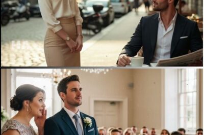 “Can You Be My Date for My Ex’s Wedding ”—The CEO Said Yes, but Stayed for the Vows