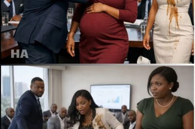 Unaware His Pregnant Wife Was A Secret Trillionaire Who Own The Company, He Slapped Her In front…