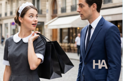 HE FLEW YOU TO PARIS TO BE HIS BAGGAGE GIRL… UNTIL YOU SPOKE ONE PERFECT FRENCH SENTENCE AND FROZE HIS ENTIRE WORLD