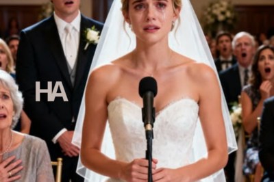 One hour before the ceremony, the hotel smelled like white roses and expensive lies.