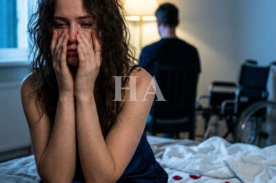 At the age of 40, I chose to marry a man with a crippled leg. There was no romance between us. Yet on our wedding night, when I lifted the blanket, I discovered something that made my body shake….