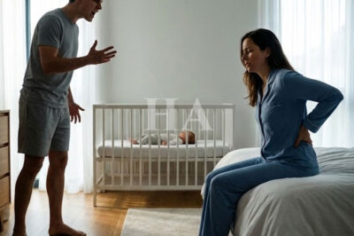 She had just given birth, but she kept saying her back hurt. Her husband told her she was just acting cute. But when he happened to watch the camera, his world collapsed…