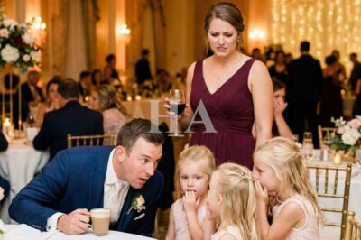A Widowed Man Sat Alone at a Wedding Until Three Little Girls Whispered, “Just Pretend You’re Our Dad So Our Mom Won’t Sit Alone” — What Began as a Favor Became the Family He Never Planned For