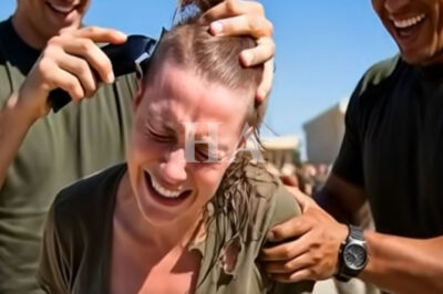 They Shaved a “Recruit” Bald for Laughs—Then CID Revealed She Was an Intelligence Major and the Entire Base Started Panicking…