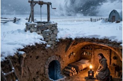 SHE INHERITED NOTHING BUT A DRY WELL… THEN BUILT A HOME INSIDE THAT SURVIVED THE GREAT BLIZZARD