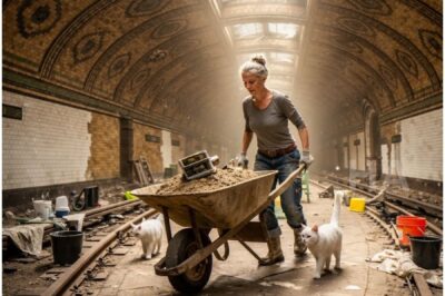 Her Husband Took Everything, So She Built a Secret Home Inside an Abandoned Subway Tunnel, months…