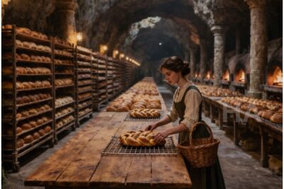 THEY BURNED HER BOOKS AND THREW HER OUT, SO SHE BUILT AN UNDERGROUND BAKERY THAT FED THREE VILLAGES