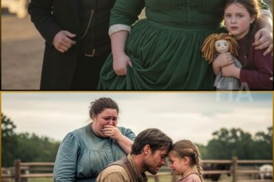 “DADDY LEFT BECAUSE MOM IS TOO BIG,” THE LITTLE GIRL SOBBED—THE COWBOY KNEELED AND SWORE HE’D NEVER LEAVE