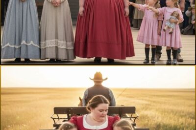 We Want THIS One, Daddy! The Twins Insisted — As the Town Whispered the Widow Was “Too Wide to Wed