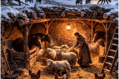 SHE BUILT A HIDDEN STABLE BENEATH HER CABIN — THEN THE WOLVES NEVER FOUND HER HORSES