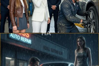 Single Dad Mechanic Fixed a Flat for a Crying Teen — Her Billionaire Mother Called the Next Morning