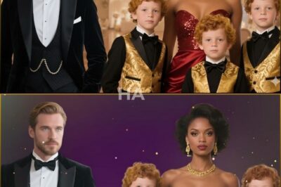 MILLIONAIRE STUNNED AT GALA WHEN HE SEES BLACK EX WIFE—WITH TRIPLETS WHO LOOK JUST LIKE HIM