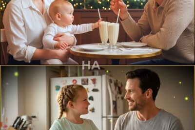 “Sorry, I brought my baby.” Waitress apologized on blind date… But what the single dad did…