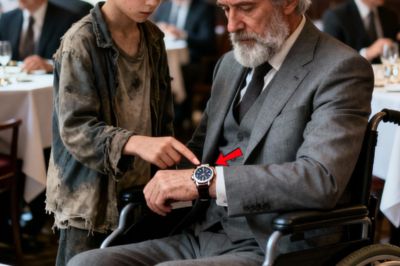 “Sir… My Father Had a Watch Exactly Like Yours” – A Rich Businessman Tried to Have a Homeless Boy Removed From a Five-Star Restaurant until He Said One Sentence That Changed Everything