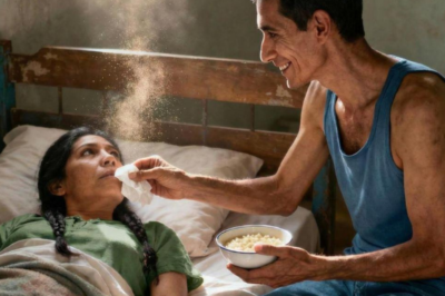 I CARED FOR MY “PARALYZED” WIFE FOR 5 YEARS… THEN I FORGOT MY WALLET AND WALKED INTO HELL