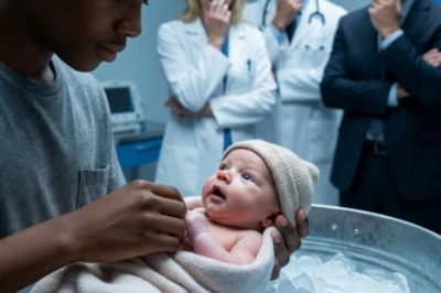 The doctors said the millionaire’s baby had d!ed, but a street child came in with ice and worked a miracle.