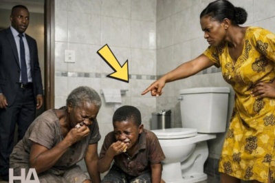 CEO Come Home Early And Catches His New Wife Forcing His Mother And Stepchild To Eat In The Bathroom…