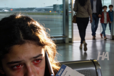 SHE LEFT YOU AT THE AIRPORT, THEN CAME HOME TO A LAWYER’S ENVELOPE AND AN EMPTY ROOM