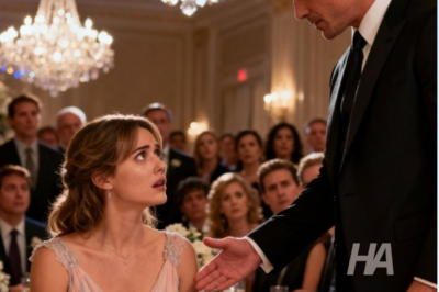 “THEY LAUGHED AT THE SINGLE MOM AT A WEDDING… UNTIL A MAFIA BOSS WALKED UP AND SAID: ‘PRETEND YOU’RE MY WIFE. DANCE WITH ME.’” 💃🖤 (Full story in the first comment 👇👇)  The laughter around her was louder than the music.  Amelia sat alone at the very back of the wedding hall, hands clenched together in her lap, staring at a champagne glass she hadn’t touched once. Her floral dress was borrowed and slightly faded, but that wasn’t what gave her away.  It was her eyes.  Tired in a way makeup can’t fix. The kind of tired that comes from being “strong” for too long.  Across the room, couples swayed under golden chandeliers while whispers circled her table like they’d paid for a seat too.  “That’s her… the single mom,” a bridesmaid muttered, not even trying to keep it quiet.  “Her husband left,” another voice laughed. “No wonder she’s sitting by herself.”  Amelia swallowed hard.  She’d promised herself she wouldn’t cry. Not today. Not at her cousin’s wedding. She wasn’t going to hand them the satisfaction.  But then the father-daughter dance started.  And something in her cracked.  She pictured her little boy, Daniel, asleep at home with the babysitter. She thought about all the nights she’d smiled through exhaustion, pretending she was fine, pretending she didn’t feel invisible.  The room spun a little.  Then a voice spoke behind her.  Low. Calm. Unhurried.  “Dance with me.”  Amelia turned.  A man stood there in a perfectly tailored black suit. Broad shoulders. Dark eyes. The kind of presence that doesn’t need to raise its volume to change a room.  She recognized him instantly.  Luca Romano.  Officially? A powerful New York businessman. Unofficially? The name people said with a nervous laugh and lowered eyes.  “I… I don’t even know you,” she stammered.  He held out his hand like it was the only logical thing in the world.  “Then we’ll pretend,” he said quietly. “Pretend you’re my wife. Just for one dance.”  The air in the hall changed.  Whispers died mid-sentence. Heads turned. Forks paused halfway to mouths.  Because nobody laughed when Luca Romano entered a room.  Amelia hesitated, her heart pounding so hard it felt loud.  Then she placed her trembling fingers into his strong hand.  Gasps rippled across the hall as he guided her toward the center of the dance floor, like he was escorting royalty, not rescuing a woman everyone had been treating like a joke.  The band switched songs without being asked.  A slow, haunting melody filled the air.  And as Luca pulled her into the dance, Amelia felt something unfamiliar:  Silence.  Not awkward silence.  Respectful silence.  The kind that appears when people suddenly realize they might have picked the wrong target.  For the first time in years, Amelia didn’t feel invisible.  She felt… protected.  Seen.  And then Luca leaned in close, lips near her ear, voice barely above a whisper.  “Don’t look back,” he said softly. “Just smile.”  Amelia’s breath caught.  Because the way he said it didn’t sound romantic.  It sounded like a warning.  And that’s when she understood…  This dance wasn’t just a dance.  It was a message.  And someone in that room was about to receive it.  Full story in the first comment 👇👇