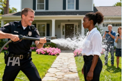 A COP BLASTED YOU WITH A HOSE “FOR FUN.” WHAT YOU PULLED OUT MADE HIM BEG FOR MERCY.