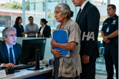 SEVEN YEARS THEY CALLED YOU “THE BANK CRAZY LADY”… UNTIL YOU WALKED IN WITH THE ONE PERSON THEY FEARED 🧊💼