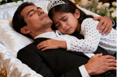 THE LITTLE GIRL CLIMBED INTO HER FATHER’S COFFIN… AND THE DEAD MAN’S HAND HUGGED HER BACK