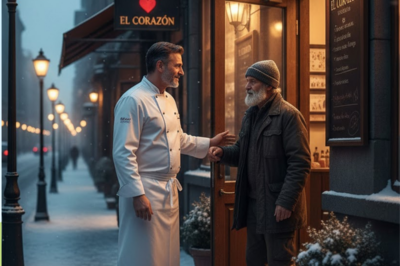 YOU GAVE YOUR LAST MEAL TO A “HOMELESS” OLD MAN… THEN A BLACK LIMO BLOCKED YOUR DOOR AND EVERYTHING YOU KNEW BROKE OPEN