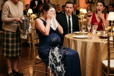 I never told my ex-husband and his wealthy family I secretly owned their employer’s billion-dollar company. They believed I was a poor pregnant burden. At dinner, my ex-mother-in-law “accidentally” dumped ice water on me to emba:rrass me.
