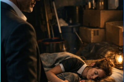 HE STOPPED HIS MERCEDES FOR A HOUSEKEEPER SLEEPING ON CARDBOARD WITH HER TWO CHILDREN BEFORE DAWN… AND HOURS LATER HE LEARNED SOMEONE INSIDE HIS OWN MANSION HAD BEEN GETTING RICH OFF HER SILENCE