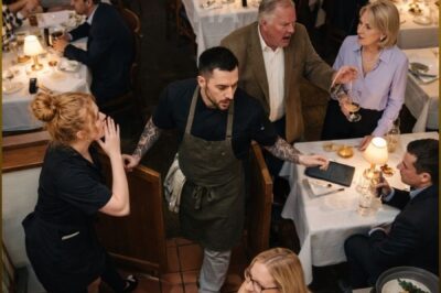 HE THREW ME OUT WITH TRASH BAGS AT EIGHTEEN, THEN DEMANDED A FREE MEAL IN MY MICHELIN STAR RESTAURANT