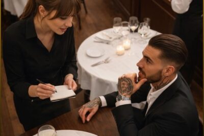 THE WAITRESS WHO ANSWERED IN ITALIAN… AND THE MAN EVERYONE FEARED WHISPERED: “DON’T LET HER LEAVE”