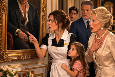 The New Maid Asks — “Ma’am, Why Is My Daughter’s Father The Man In That Portrait?”
