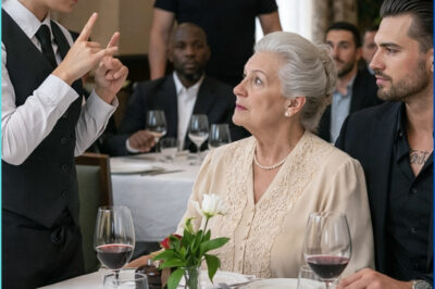 Shy Waitress Greeted Mafia Boss’s Deaf Mom—Her Sign Language Left Everyone Shocked