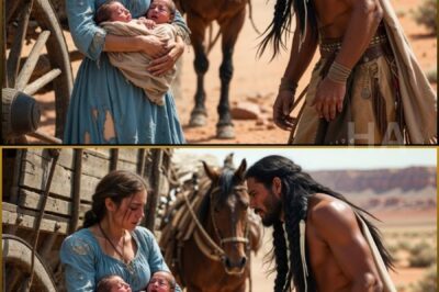 ABANDONED WITH TWINS IN THE BADLANDS, SHE EXPECTED DEATH UNTIL A SIOUX WARRIOR SAID, “NOT TODAY.”