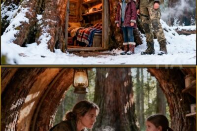 HE LEFT THEM WITH NOTHING, SO THEY MADE THE GIANT TREE THEIR HOME