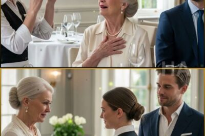 THE SHY WAITRESS WHO SPOKE TO A BILLIONAIRE’S DEAF MOTHER AND BROKE THE HEART HE THOUGHT HE DIDN’T HAVE