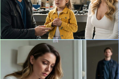 THE SINGLE DAD MECHANIC FIXED HIS DAUGHTER’S TEACHER’S BROKEN CAR IN A THUNDERSTORM… THEN HIS 9-YEAR-OLD ASKED ONE QUESTION THAT CHANGED ALL THREE OF THEIR LIVES