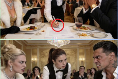THE MAFIA HEIRESS CALLED THE WAITRESS “ILLITERATE” IN FRONT OF A ROOM FULL OF ELITES… THEN THE WAITRESS REPEATED A SECRET CLAUSE THAT DESTROYED HER LIFE