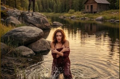 HE FOUND ME HIDING A BLOODSTAINED WEDDING DRESS IN HIS CREEK… THEN I knee-deep in Blackwater Creek with a bloodstained wedding dress in my hands and a pistol hidden in the bodice.