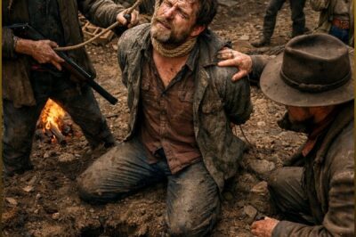 THEY PUT A NOOSE ON THE MAN WHO BUILT A CABIN WITH NO WOODPILE… They used ropes to strangle the man building the hut without firewood… just as everything was falling apart, the floor about to collapse, everyone heard the missing boy cry out from the warm earth below.