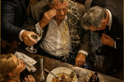The CEO Mocked His “Dirt-Poor” Father-in-Law at Dinner and Threw a Glass of Wine All Over Him. But the Moment a Lawyer Walked In and Bowed, He Realized He Had Been Living in the Shadow of the Man Who Owned His Entire Life.